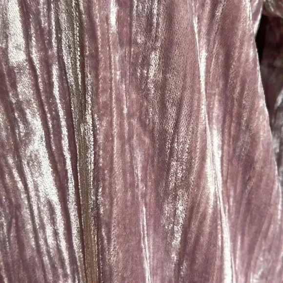 Marc New York Andrew Marc Mauve Velvet Button Down Shirt - Picture 4 of 12